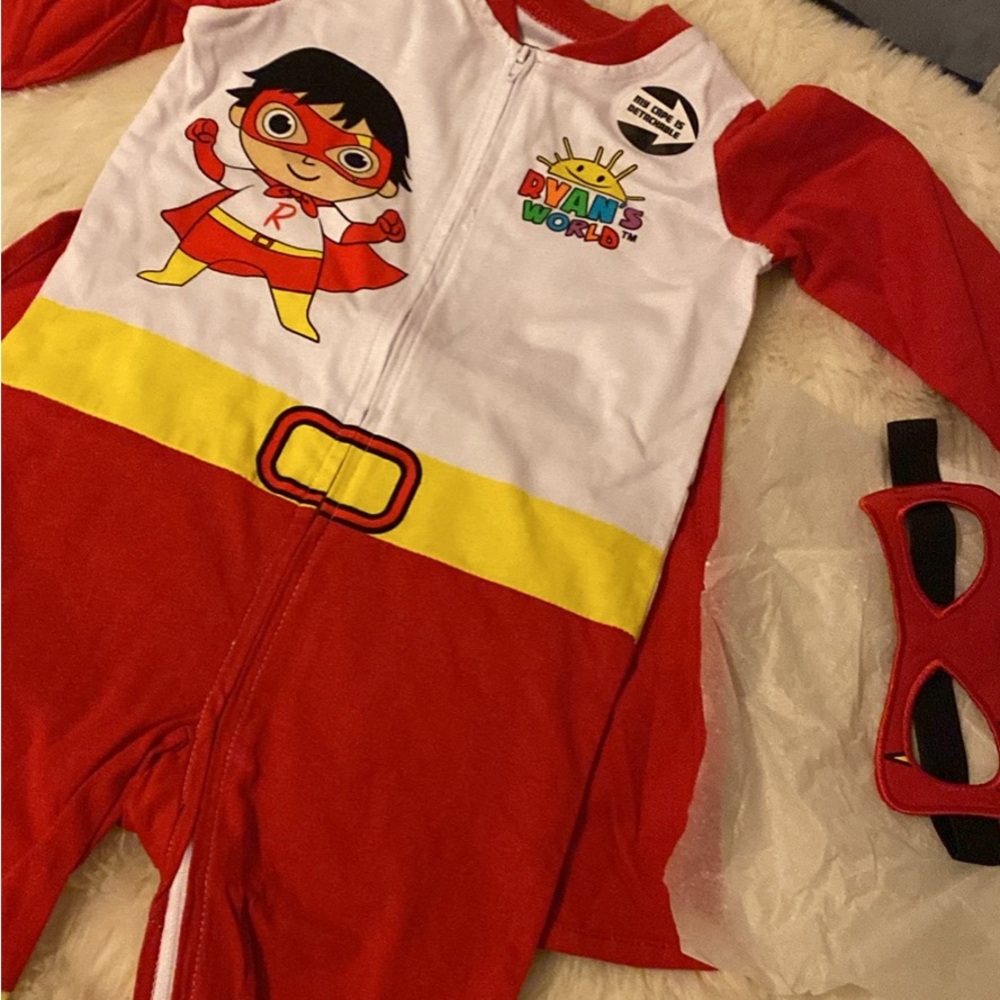 Ryan’s world red titan baby costume